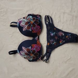 Victoria Secret Pink Bra & Panty Set